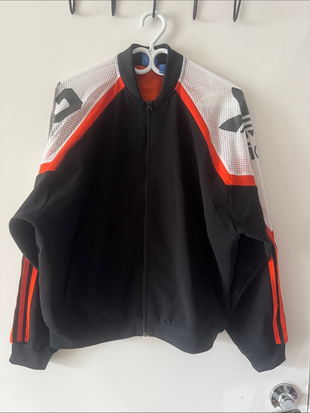Like new adidas Mesh-Panel Bomber Jacket